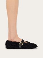 Ferragamo Shearling ballet flat - Image 4